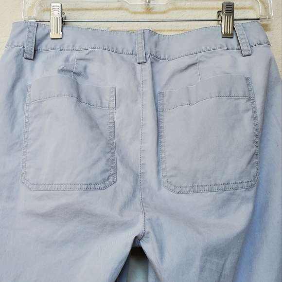 EILEEN FISHER Organic Cotton Tapered Crop Pants.  Size XS - Picture 3 of 6